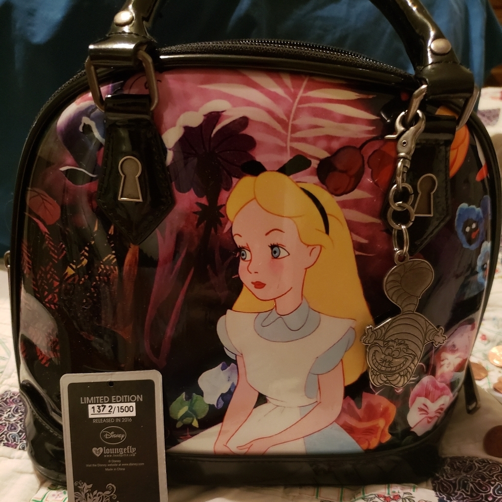 Disney Loungefly Alice in Wonderland purse